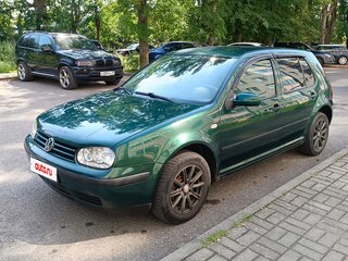 1998 Volkswagen Golf IV, зелёный, 325000 рублей, вид 1