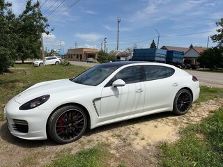 2013 Porsche Panamera Turbo Executive I Рестайлинг, белый, 4500000 рублей, вид 4