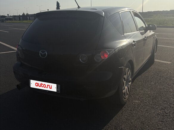 2006 Mazda 3 I (BK) Рестайлинг, чёрный, 300000 рублей