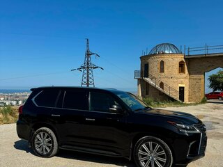 2017 Lexus LX 570 III Рестайлинг 2, чёрный, 6700000 рублей, вид 5