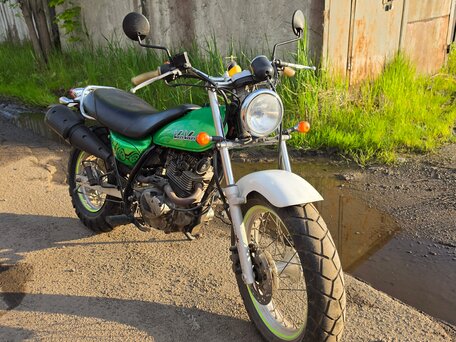 2002 Suzuki RV 200 VanVan, зелёный, 220000 рублей, вид 2