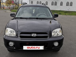 2007 Hyundai Santa Fe Classic Classic, чёрный, 830000 рублей, вид 1