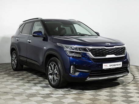 2020 Kia Seltos I, синий, 2299700 рублей, вид 3