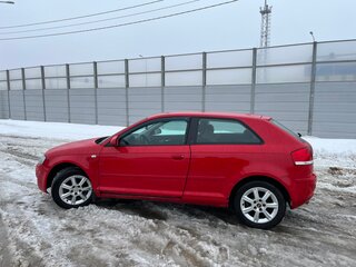 2007 Audi A3 II (8P) Рестайлинг 1, красный, 540000 рублей, вид 2