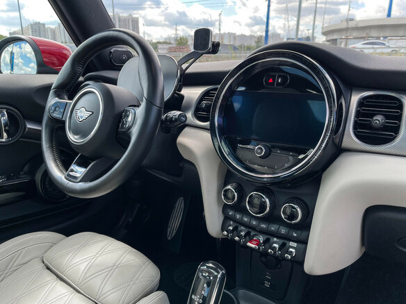 2021 Mini Hatch JCW III (F55/F56) Рестайлинг 2, синий - вид 8