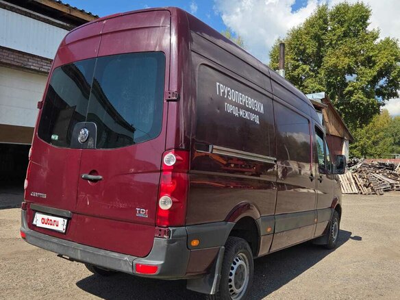 2009 Volkswagen Crafter, пурпурный, 1299000 рублей - вид 1