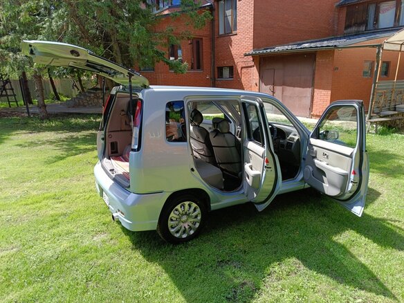 2002 Nissan Cube I Рестайлинг (Z10), голубой, 265000 рублей - вид 17