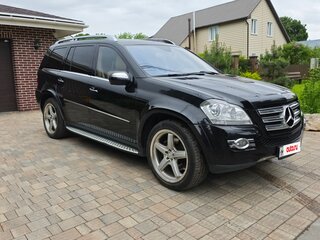 2009 Mercedes-Benz GL-Класс 500 I (X164) Рестайлинг, чёрный, 3230000 рублей, вид 2