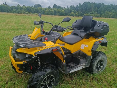 2021 Stels ATV-650 Guepard Trophy, жёлтый, 850000 рублей, вид 3