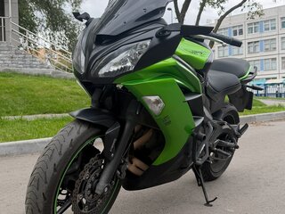 2014 Kawasaki ER-6F (Ninja 650R), зелёный, 425000 рублей, вид 2
