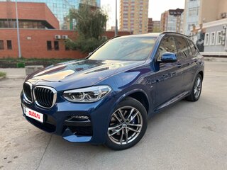 2021 BMW X3 20i xDrive III (G01), синий, 5350000 рублей, вид 1