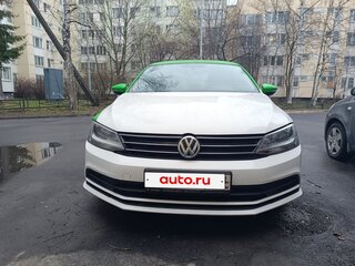 2015 Volkswagen Jetta VI Рестайлинг, белый, 600000 рублей, вид 1