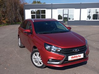 2018 Lada (ВАЗ) Vesta SW I, красный, 860000 рублей, вид 3