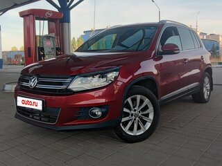 2011 Volkswagen Tiguan I Рестайлинг, красный, 1200000 рублей, вид 1