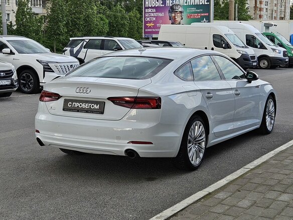 2019 Audi A5 II (F5), белый - вид 5