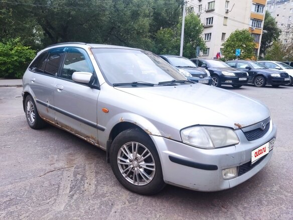 2000 Mazda 323 VI (BJ), серебристый, 120000 рублей - вид 2