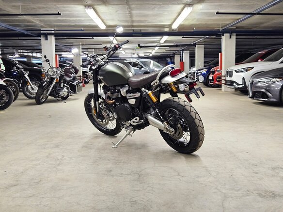 2020 Triumph Scrambler, зелёный, 1153134 рублей - вид 4