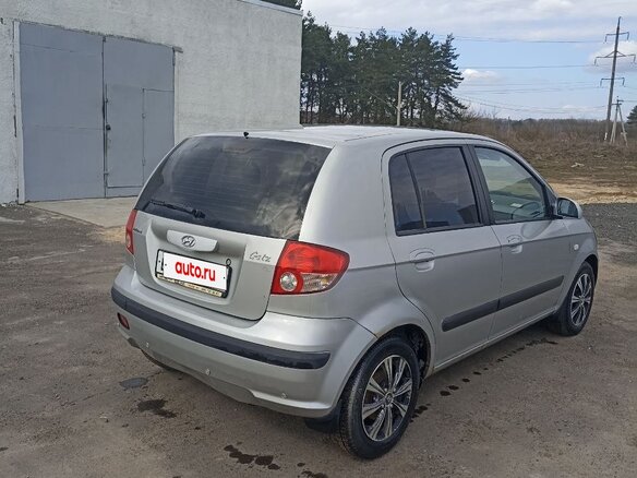 2004 Hyundai Getz I, серебристый - вид 5