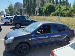 2006 Renault Symbol I Рестайлинг, синий, 250000 рублей, вид 3