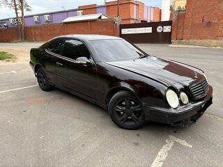 2000 Mercedes-Benz CLK-Класс 230 I (W208) Рестайлинг, чёрный, 315000 рублей, вид 2