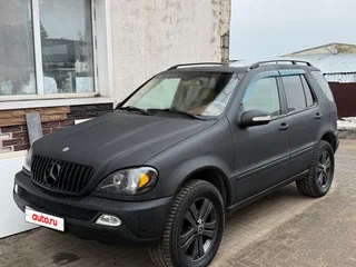 2003 Mercedes-Benz M-Класс 350 I (W163) Рестайлинг, чёрный, 850000 рублей, вид 2