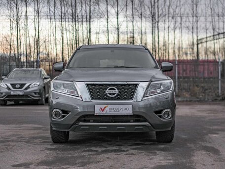 2015 Nissan Pathfinder IV, серый, 1494000 рублей, вид 3