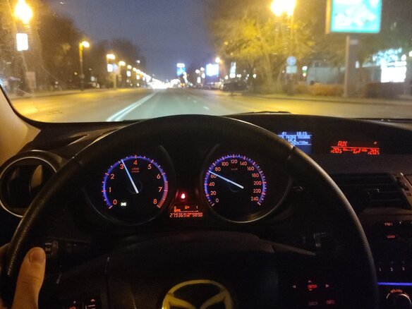 2009 Mazda 3 II (BL), синий, 730000 рублей - вид 9