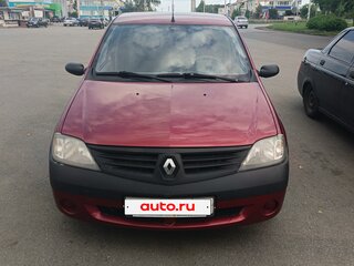 2009 Renault Logan I, красный, 400000 рублей, вид 1