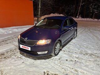 2015 Skoda Rapid I, синий, 850000 рублей, вид 1