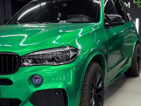 2015 BMW X5 40d III (F15), зелёный, 3600000 рублей - вид 2