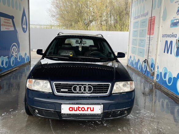 1998 Audi A6 II (C5), чёрный, 400000 рублей