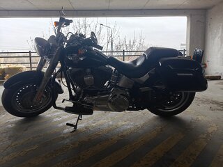 2012 Harley-Davidson Fat Boy, чёрный, 1150000 рублей, вид 5