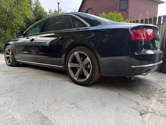 2013 Audi A8 III (D4), чёрный, 1950000 рублей - вид 3