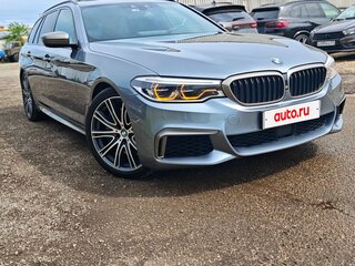 2019 BMW 5 серии M550d xDrive VII (G30/G31/G38), серый, 4200000 рублей, вид 2
