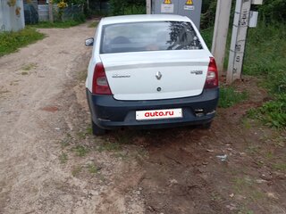 2012 Renault Logan I Рестайлинг, белый, 120000 рублей, вид 2