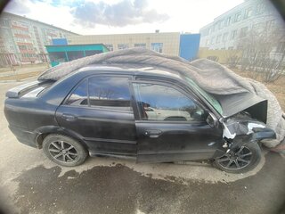 2003 Mazda 323 VI (BJ) Рестайлинг, чёрный, 120000 рублей, вид 2