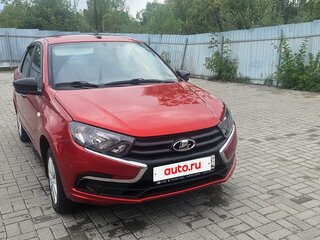 2019 Lada (ВАЗ) Granta I Рестайлинг, красный, 610000 рублей, вид 1