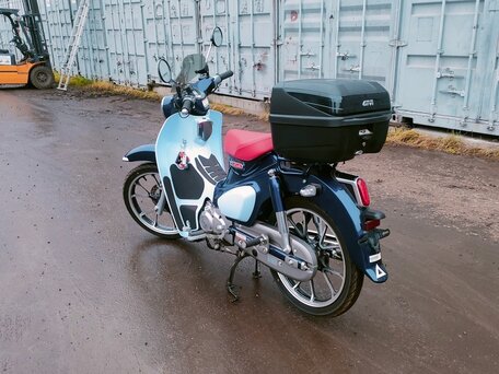 2022 Honda Super Cub, синий, 449000 рублей, вид 3