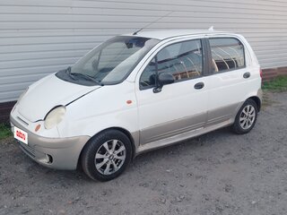 2008 Daewoo Matiz Best I Рестайлинг, белый, 165000 рублей, вид 3