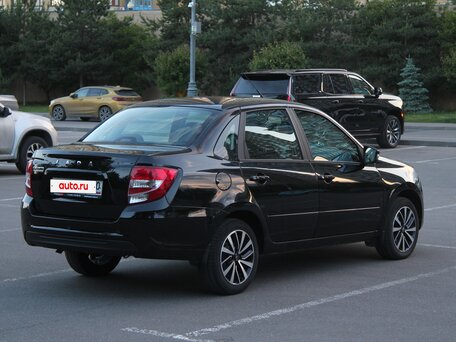 2024 Lada (ВАЗ) Granta I Рестайлинг, чёрный, 890000 рублей, вид 5