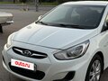 2013 Hyundai Solaris I, белый - вид 1