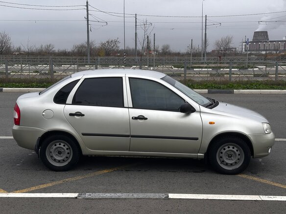 2007 Lada (ВАЗ) Kalina I, бежевый, 375000 рублей - вид 4