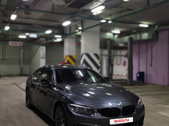 2018 BMW 4 серии Gran Coupe 430i xDrive F32/F33/F36 Рестайлинг, серый, 2790000 рублей - вид 1
