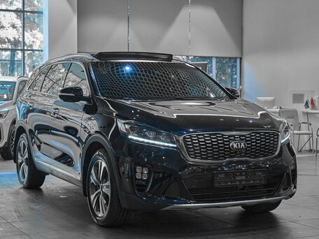2019 Kia Sorento III Prime Рестайлинг, чёрный, 2649000 рублей, вид 1