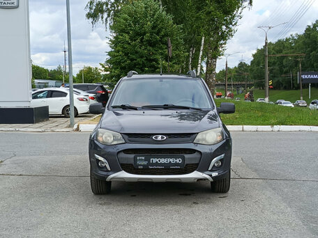 2018 Lada (ВАЗ) Kalina Cross II, серый, 418000 рублей, вид 2