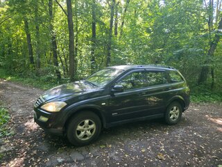 2009 SsangYong Kyron I Рестайлинг, чёрный, 460000 рублей, вид 2