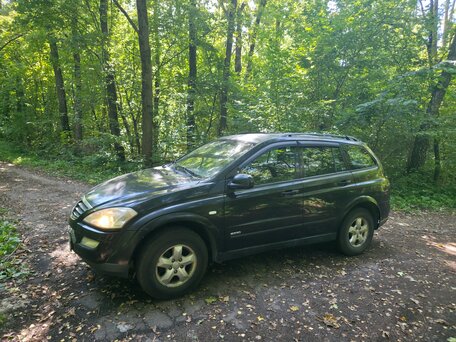 2009 SsangYong Kyron I Рестайлинг, чёрный, 460000 рублей, вид 2