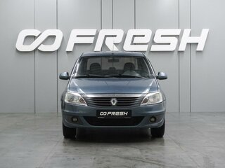 2012 Renault Logan I Рестайлинг, синий, 549000 рублей, вид 3