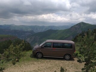 2011 Volkswagen Transporter T5 Рестайлинг, коричневый, 1350000 рублей, вид 1