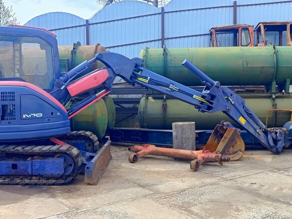 2008 Komatsu PC58UU-3, фиолетовый, 3500000 рублей - вид 20